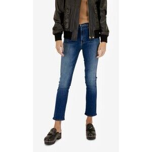 Mother The Swooner Rascal Ankle Jeans Size 28x26 Dont Mind Me Wash High Rise
